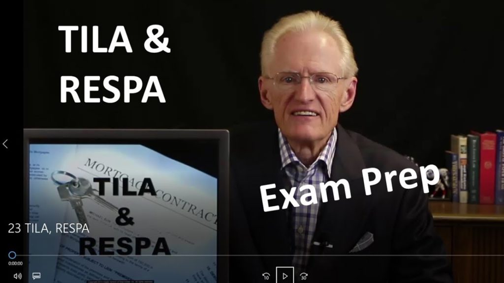 23 TILA, RESPA – Arizona Real Estate License Exam Prep