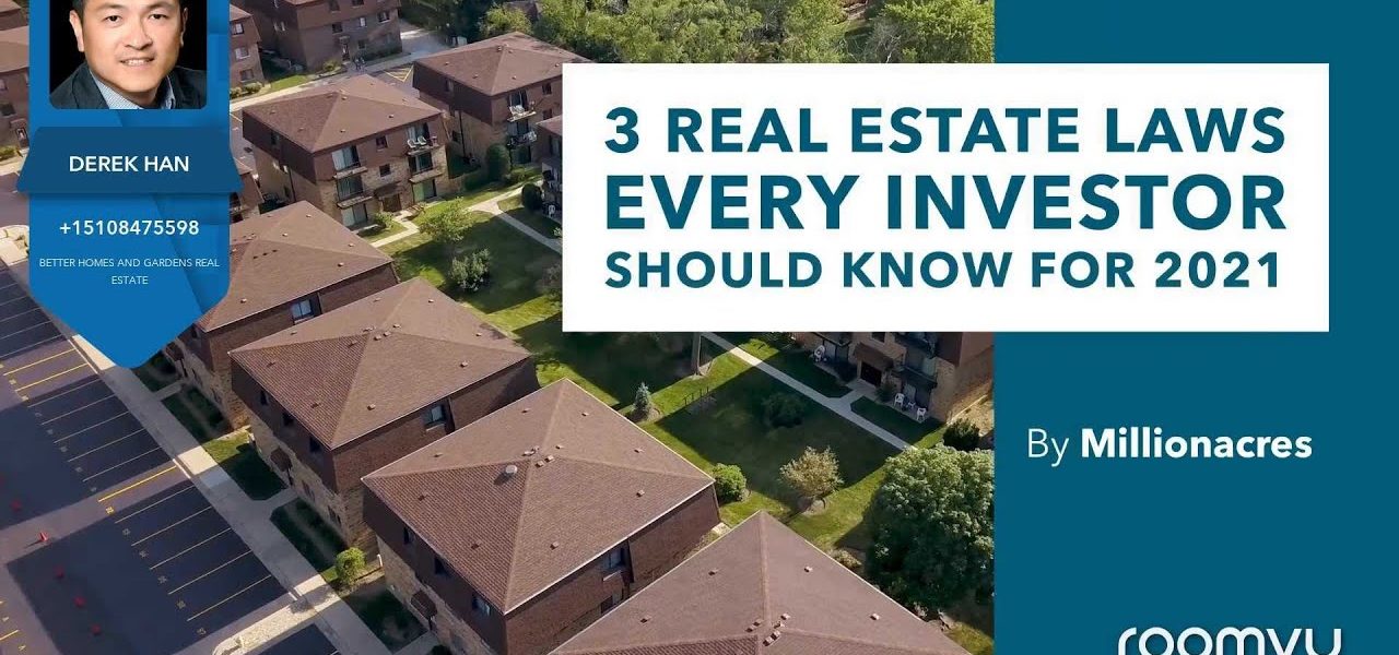 3 Real Estate Laws Every Investor Should Know for 2021