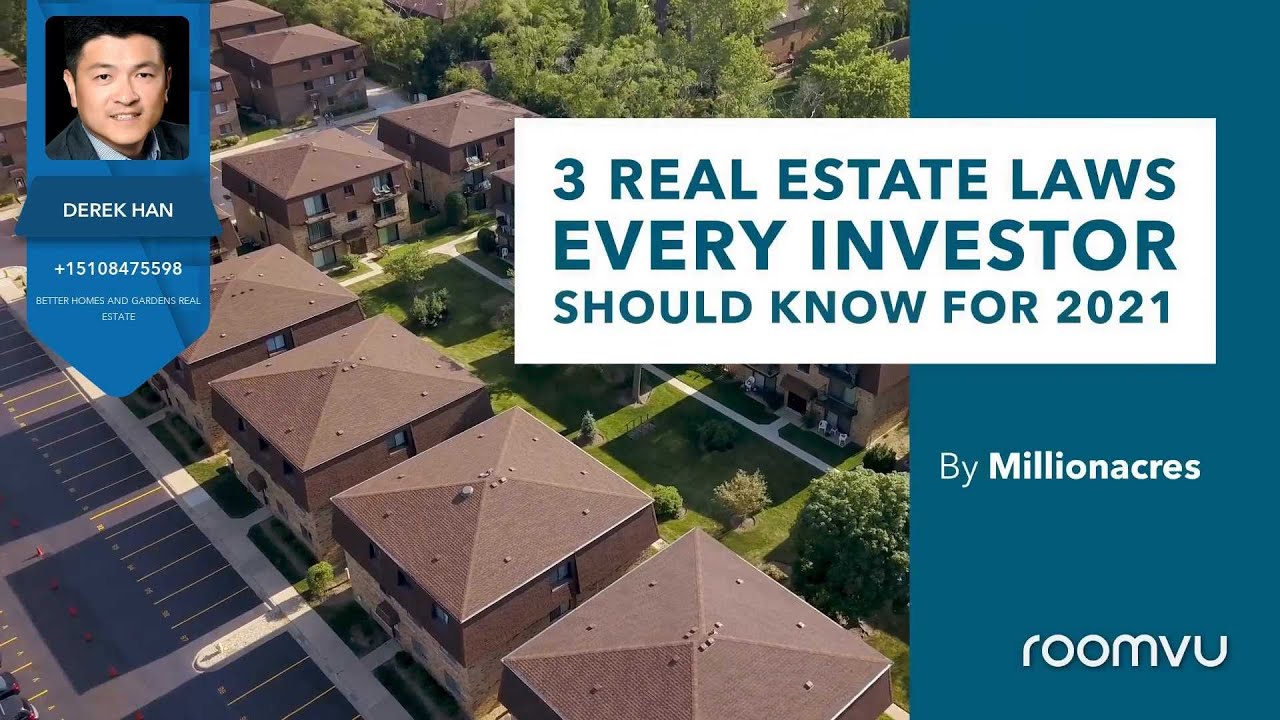 3 Real Estate Laws Every Investor Should Know for 2021