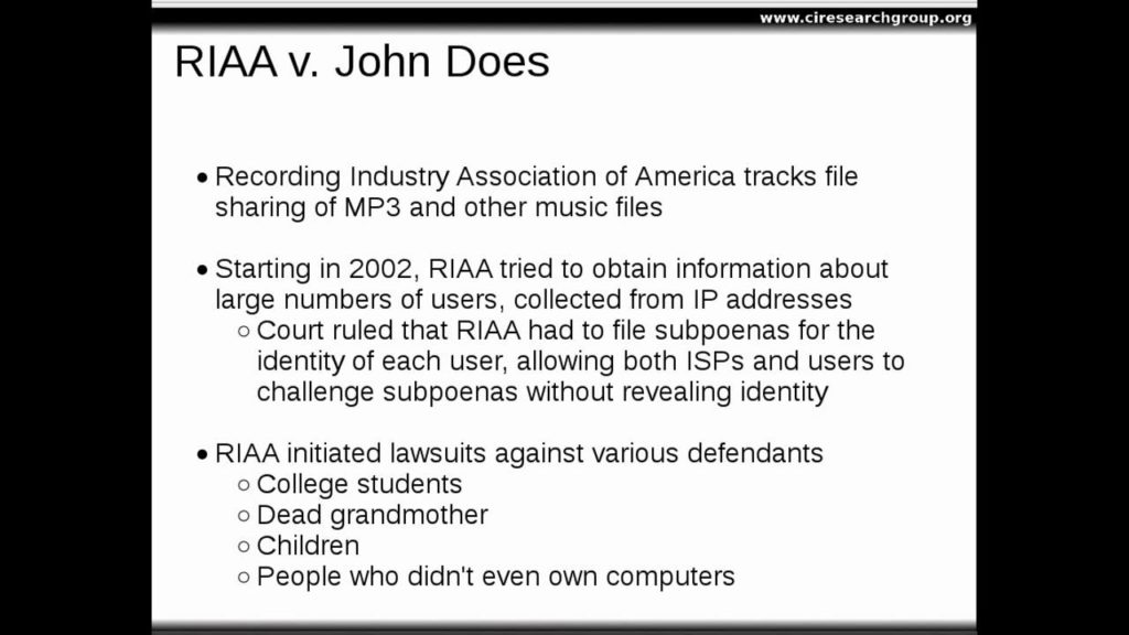 A Few IP Court Cases