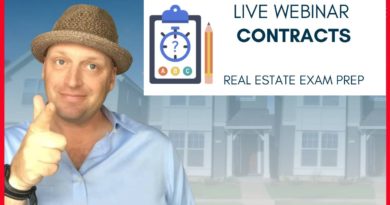 Real Estate Exam Prep Webinar: Contracts as they relate to the real estate exam