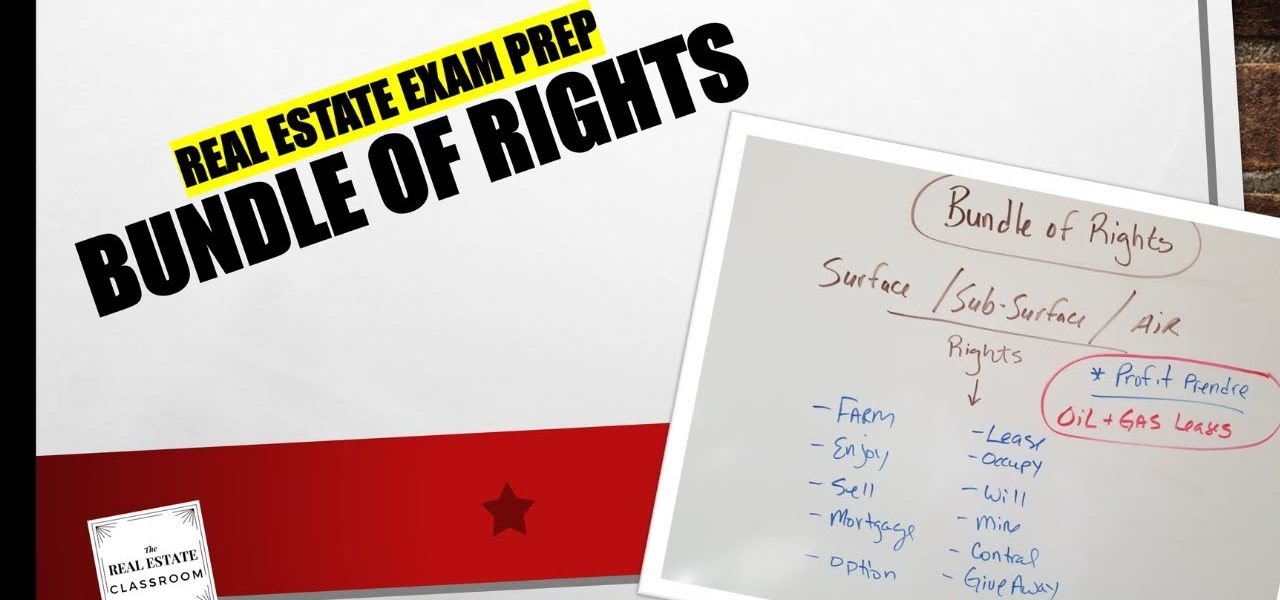 Bundle of Rights Real | Estate Exam Prep Videos