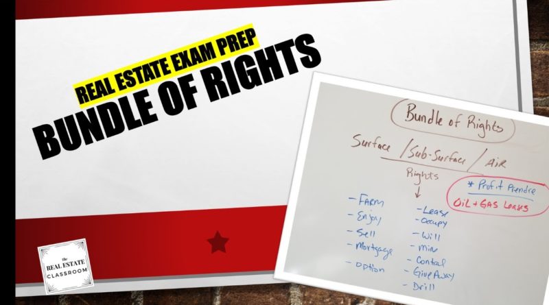 Bundle of Rights Real | Estate Exam Prep Videos