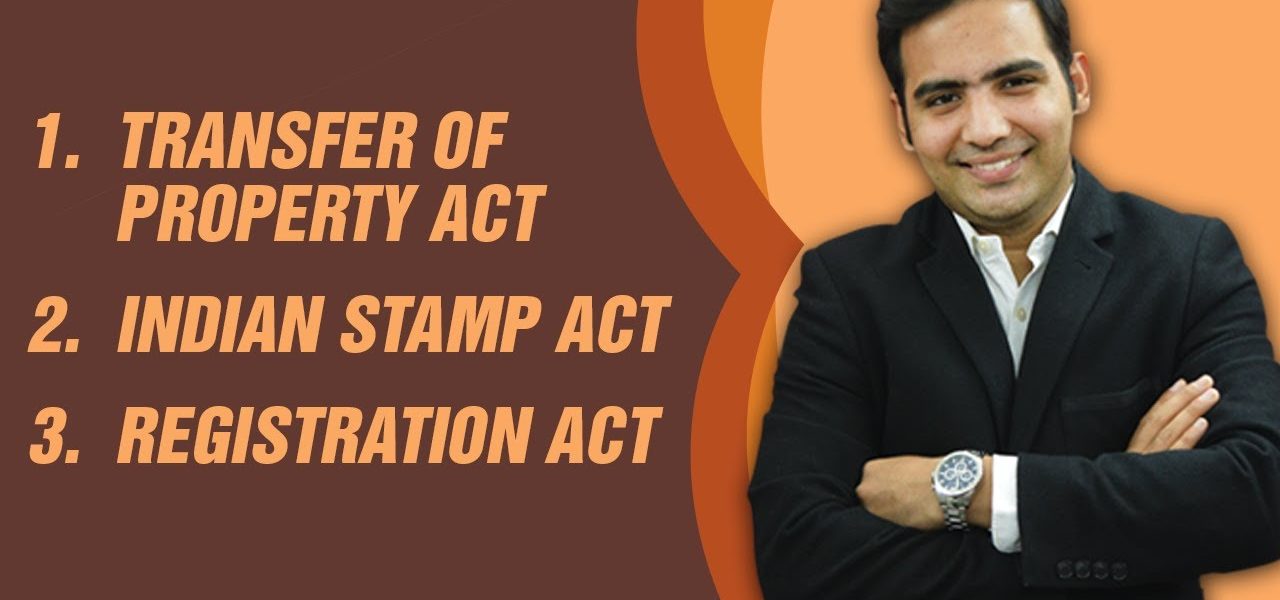 TRANSFER OR PROPERTY ACT, 1882| REGISTRATION ACT | INDIAN STAMP ACT| ECL REVISION LECTURES  PART 2