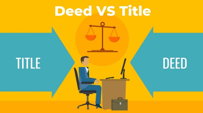 Deed VS Title: What’s the difference? | Real Estate Exam Topics Explained