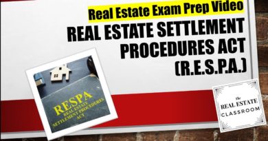 Real Estate Settlement Procedures Act  of 1974 (RESPA) | Real Estate Exam Prep Videos