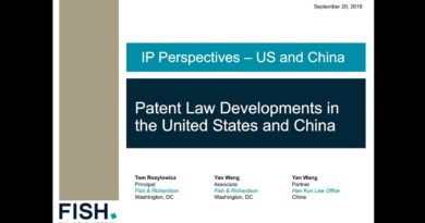 Webinar | IP Perspectives - US and China: Patent Law Developments in the United States and China