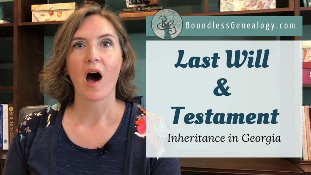 Family History Clues in a Will | Inheritance & Probate