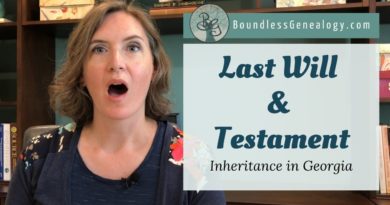 Family History Clues in a Will | Inheritance & Probate