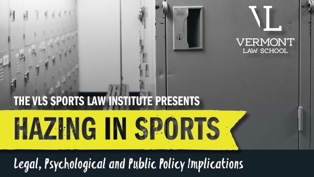 Hazing in Sports: Legal, Psychological and Public Policy Implications