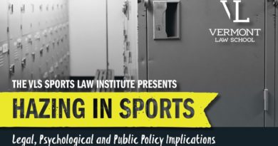 Hazing in Sports: Legal, Psychological and Public Policy Implications