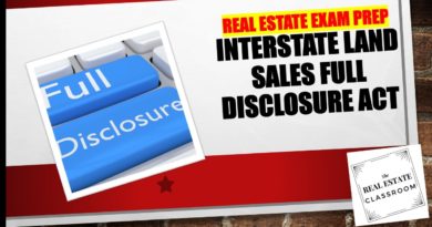 Interstate Land Sales Full Disclosure Act | Real Estate Exam Prep