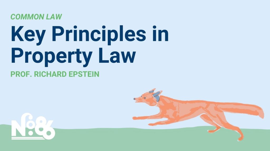 Key Principles in Property Law [No. 86 LECTURE]