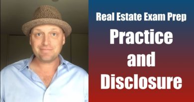 Live Real Estate Exam Prep Webinar: Practice & Disclosure (4/15/19)