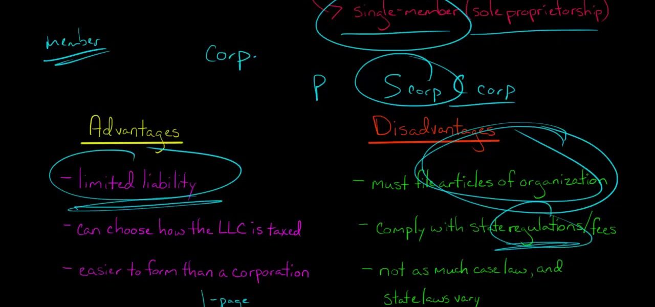 LLCs | Advantages and Disadvantages