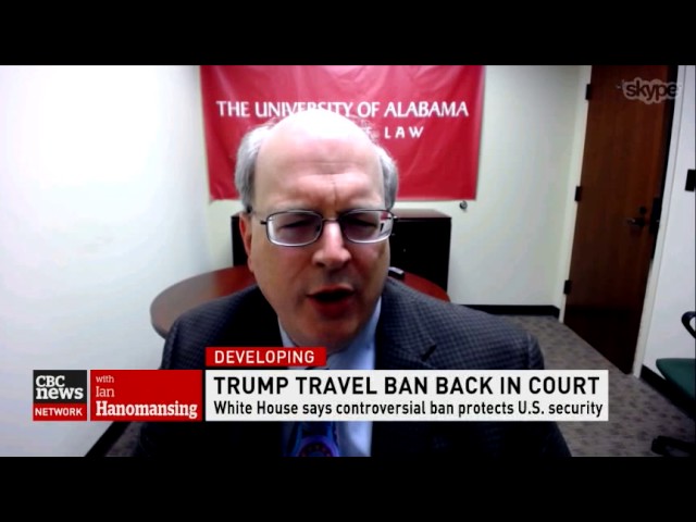 Professor Krotoszynski comments on Department of Justice's defense of immigration ban