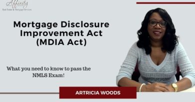 Passing the NMLS Exam - Mortgage Disclosure Improvement Act (MDIA Act)