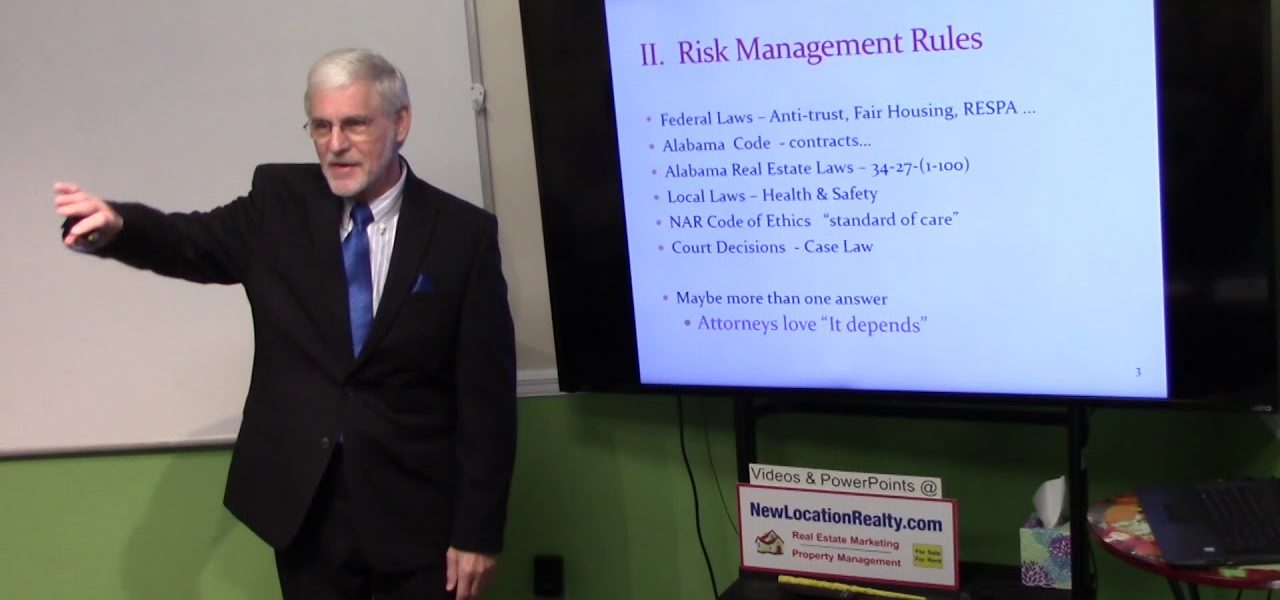 Post License Risk Management Class