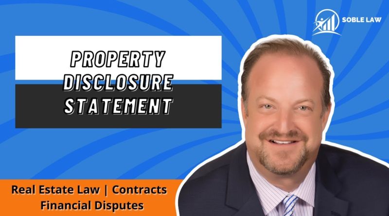 Property Disclosure Statement