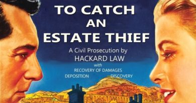 Prosecuting Estate Theft & Fraud