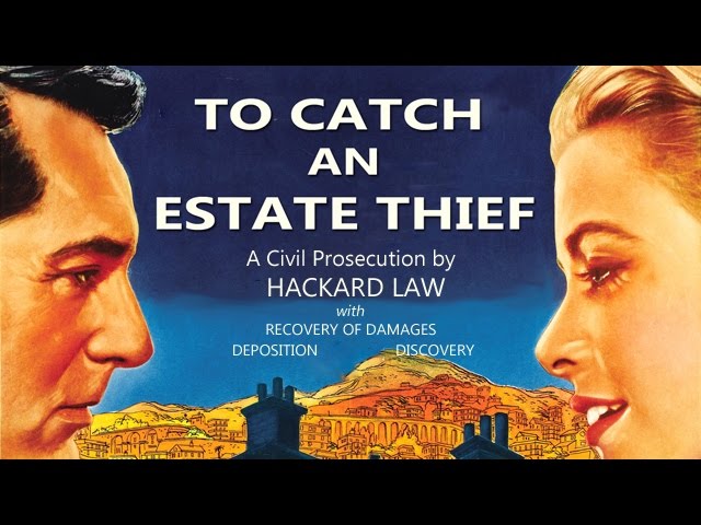 Prosecuting Estate Theft & Fraud