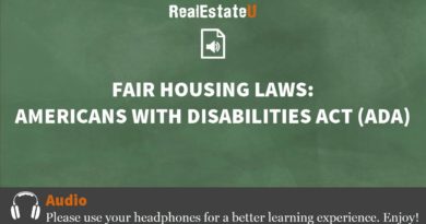 25.2 Fair Housing Laws: Americans with Disabilities Act ADA | Georgia Real Estate