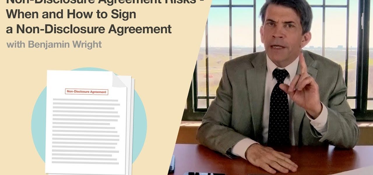 Non Disclosure Agreement (NDA) Risks: When and How to Sign a Non Disclosure Agreement