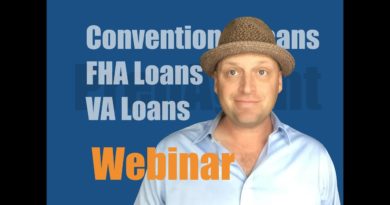 Real Estate exam webinar - Conventional, FHA & Va loans