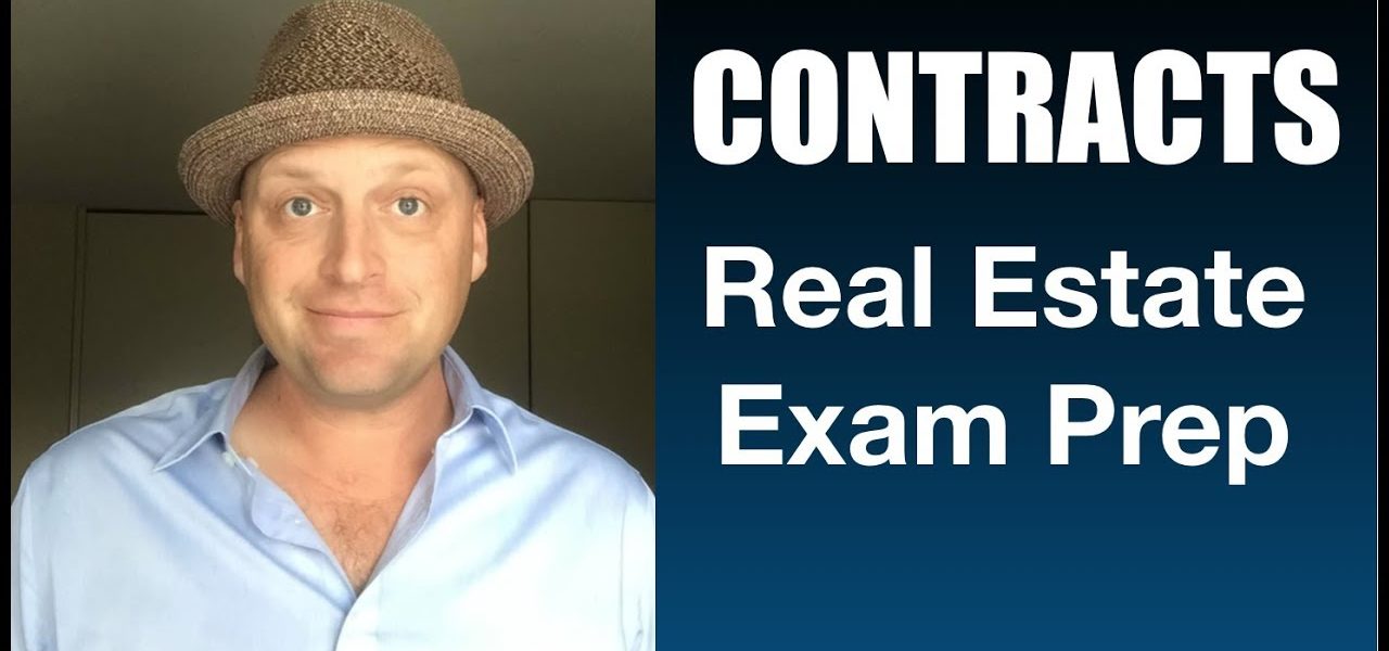 Free Premium Webinar: Contracts | Real Estate Licensing Exam Topic (3/25/19)