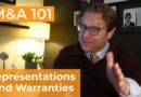 Representations and Warranties in Mergers and Acquisitions (M&A)