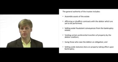 Role of Trustee in Bankruptcy