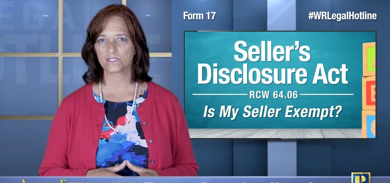 Sellers Disclosure Act