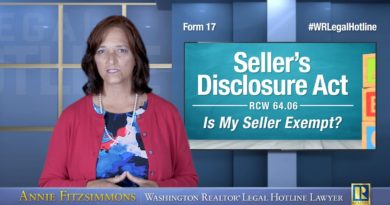 Sellers Disclosure Act