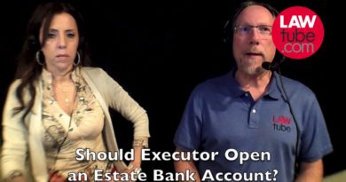 Should executor open an estate bank account?