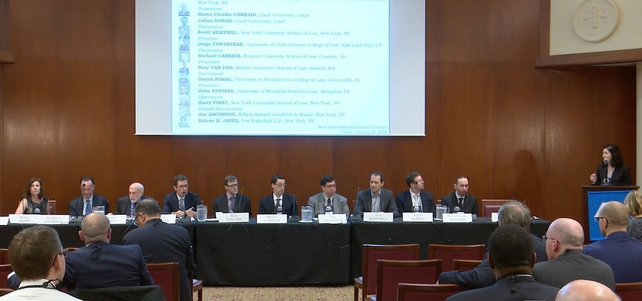 Antitrust and Institutional Issues: 2018 Next Generation Antitrust Conference Session 2