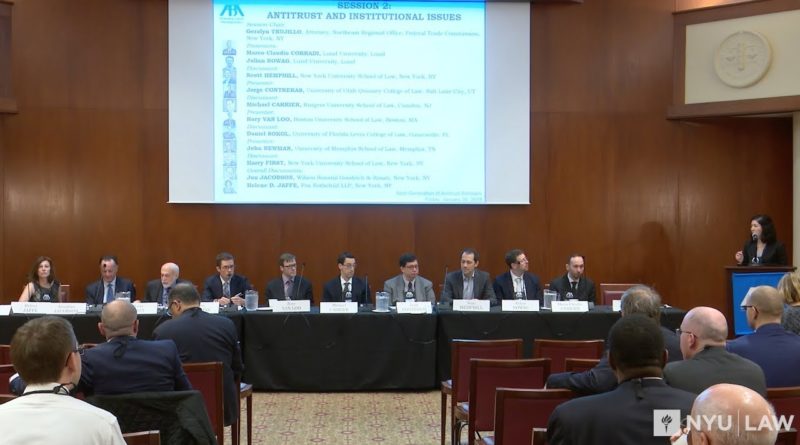 Antitrust and Institutional Issues: 2018 Next Generation Antitrust Conference Session 2