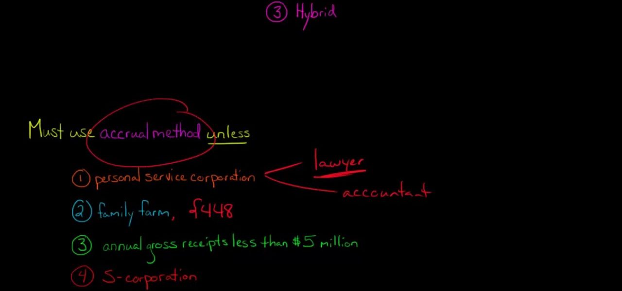 The 3 Accounting Methods for Corporate Tax Returns (U.S. Corporate Tax)