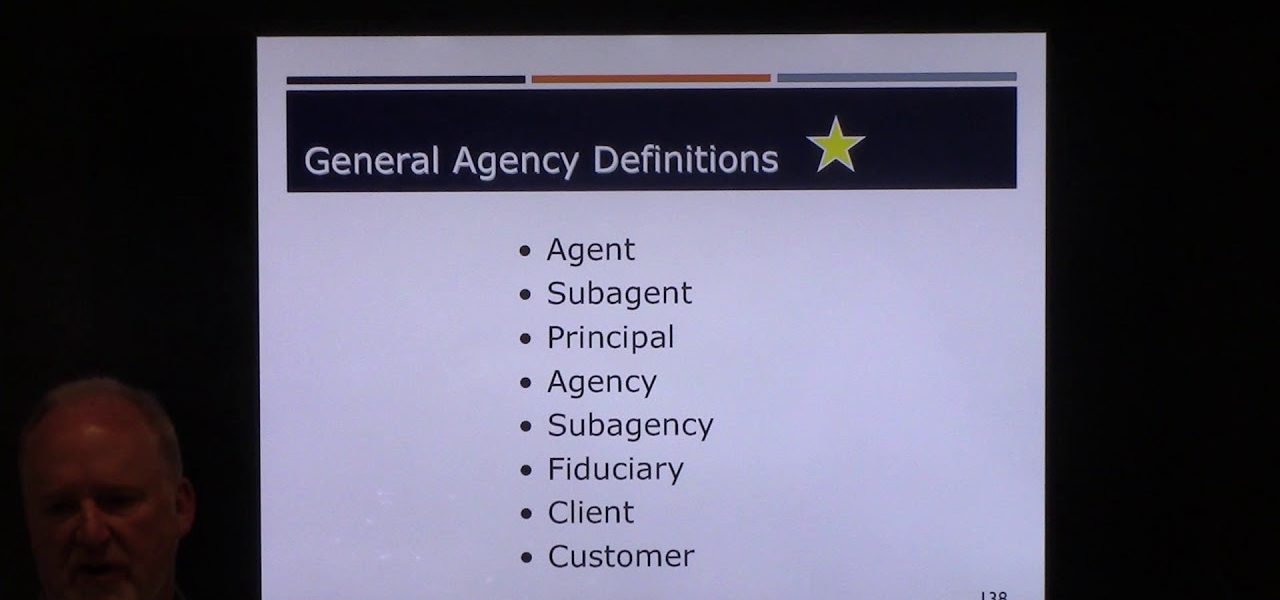 The Law of Agency