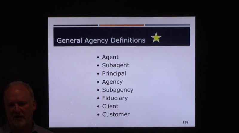 The Law of Agency