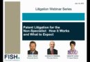 Webinar | Patent Litigation for the Non-Specialist