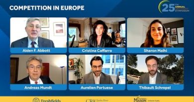 25th Annual Antitrust Symposium: Competition in Europe Panel Discussion