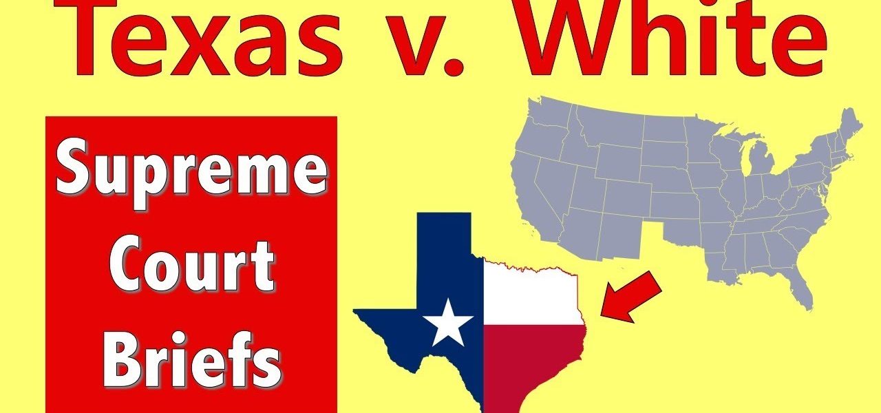 Can Texas Secede From the Union? | Texas v. White