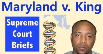 Can the Police Take Your DNA? | Maryland v. King