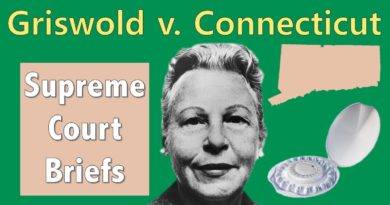 How Birth Control Became Legal | Griswold v. Connecticut