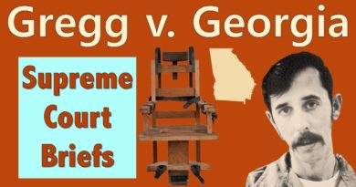 Is the Death Penalty Illegal?!? | Gregg v. Georgia