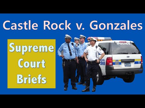 No, the Police Don't Always Have to Help You | Castle Rock v. Gonzales