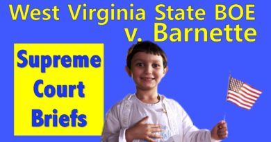 Do You Have to Say the Pledge of Allegiance? | West Virginia State Board of Education v. Barnette