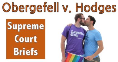 Same-Sex Marriage Becomes Legal | Obergefell v. Hodges