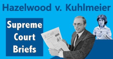 Student Censorship | Hazelwood School District v. Kuhlmeier