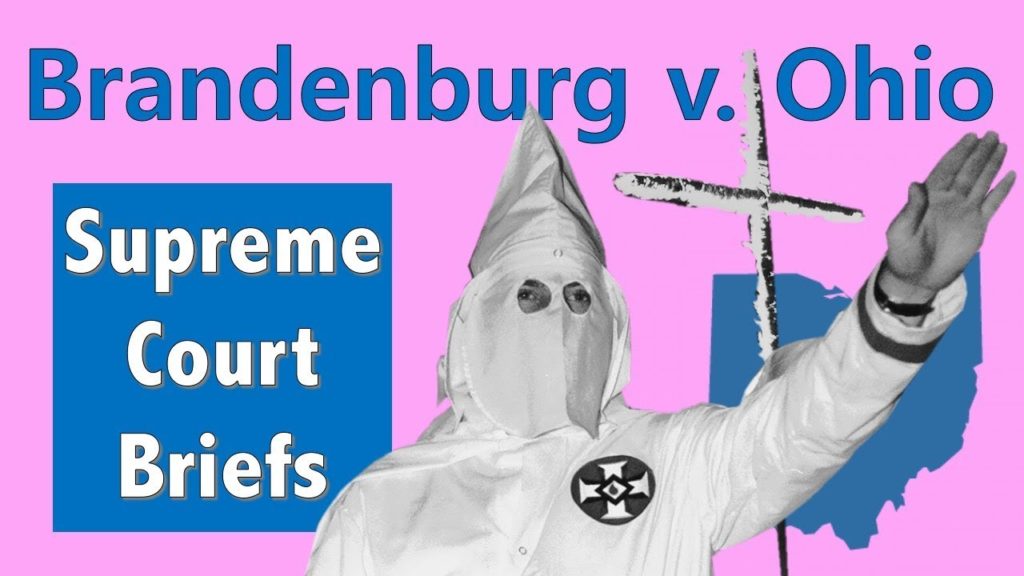 When Does Speech Incite Violence? | Brandenburg v. Ohio